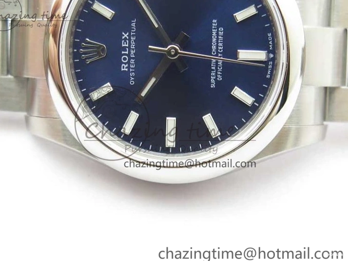 MiroTime 0409 Efficient Oyster Perpetual 31mm 277200 EWF Best Edition Blue Dial on SS Bracelet 6T 2771